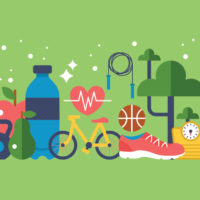 Healthy Lifestyle Icons