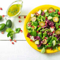 healthy food on plate